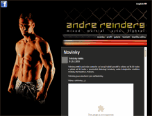 Tablet Screenshot of andrereinders.com